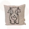 2/deige Decoratie-, Cadeauset met Terry Triceratops