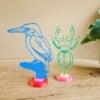 3d-geprinten wanddecoratie ijsvogel Milly 180 x 130,5 x 4 mm