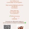 6 goodie baggs with selfcarejar ( ceremonie)