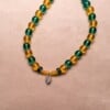 Armband herfst met ronde kralen en rocailles