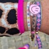 Big smile panterprint armband