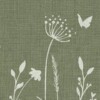 Botanische Set van 3 Posters - Bloemen en Vlinders
