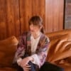 Crane Plum Kimono