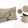 Decoratie-, Cadeauset Xavi de T-Rex | Dinokamer decoratie