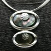 Double Shell ketting met hanger