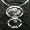 Double Shell ketting met hanger