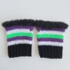 Gehaakte handschoenen - gehaakte vingerloze handschoenen | Beetlejuice vibes