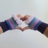 Gehaakte handschoenen - gehaakte vingerloze handschoenen | Coraline vibes