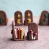 Geheime boekenkast oorbellen - 4 varianten