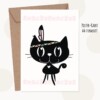 Handgemaakte Decoratie- / Cadeauset Bonjour, nu met gratis Poster! - Mimi de Poes