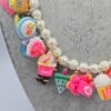 Handgemaakte, One-of-a-kind ketting: Fun Food