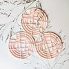 Hart bloemschikker | Bloemhouder | Bloemboeket accessoire