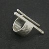 High Passion Ring zilverkleurige