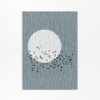 Japandi Wanddecoratie – Poster met Zwerm Vogels & Maan Silhouet