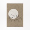 Japandi Wanddecoratie – Poster met Zwerm Vogels & Maan Silhouet