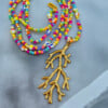 KETTING *koraal goud