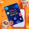 Kinderfeest Uitnodigingen – Ruimte & Planeten – Set van 5
