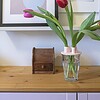 Klein hart tulpenvaas deksel  | Tulpenvaas accessoire | Bloemhouder