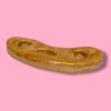 Krakeling koekje van keramiek om op te hangen