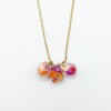 Kristalvormige Cluster Ketting met Echte Bloemen uit Utrecht (The Blossom Chapter)