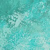 Landschap schilderij - mixed media - geel blauw