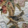 Mooi wandkleed met vintage vogel stof