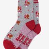 Party Robins Sokken grijs