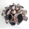 Raku gestookte zeepokken, handmade, keramiek, uniek stukje kunst.