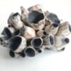 Raku gestookte zeepokken, handmade, keramiek, uniek stukje kunst.
