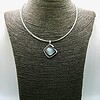 Ringed Stone ketting met hanger