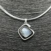 Ringed Stone ketting met hanger