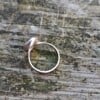 Rough Enough collectie, unieke zilveren ring