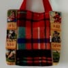 Unieke shopper, handmade.