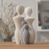 Abstract Familie Standbeeld