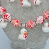 Bloody Duckies, een handgemaakte Halloween ketting.