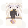 Cadeauset Oliver Olifant - Kaart & Wandhanger