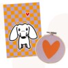 Cadeauset Teckeltje Joep - Kaart & Wandhanger