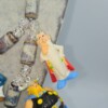 De Galliers ; Asterix & Obelix, een handgemaakte unieke ketting van vintage figuurtjes