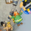 De Galliers ; Asterix & Obelix, een handgemaakte unieke ketting van vintage figuurtjes