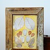 Eco print Bladeren Illustratie in Houten Lijst