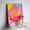 Fleur zelf lekker op Poster