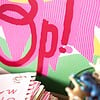 Fleur zelf lekker op Poster