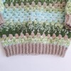 Gehaakt baby vestje | Beige, Blauw en groen camo