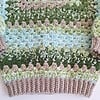 Gehaakt baby vestje | Beige, Blauw en groen camo