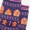 Gingerbread Fair Isle Sokken