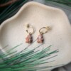 Gingerbread mannetjes oorbellen