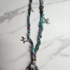Groene bandana ketting