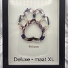 Grote poot hond of kat - haar en/of as verwerking - custom item