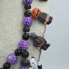 Halloween Spider Party; een handgemaakte one-of-a-kind Halloween ketting