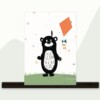 Handgemaakte Decoratie- / Cadeauset Bonjour, nu met gratis Poster! - Dorus de Beer